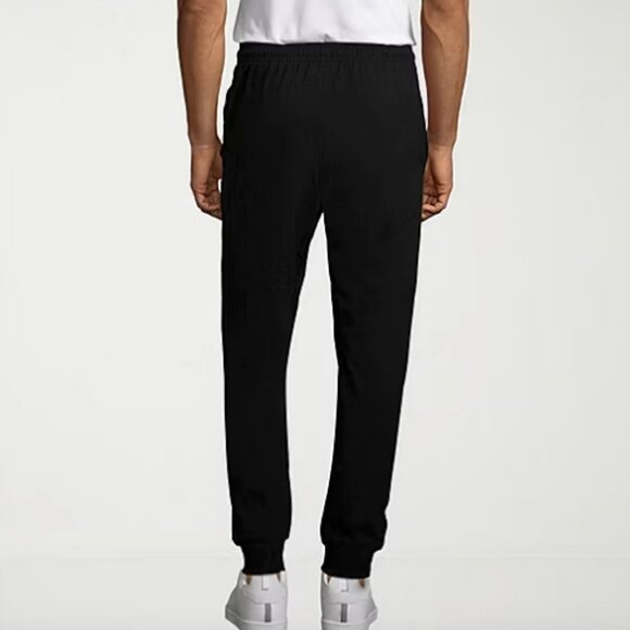 Champion Jersey Mens Regular Fit Active Jogger Pant, Black Sz 2X 925443 - Picture 2 of 3